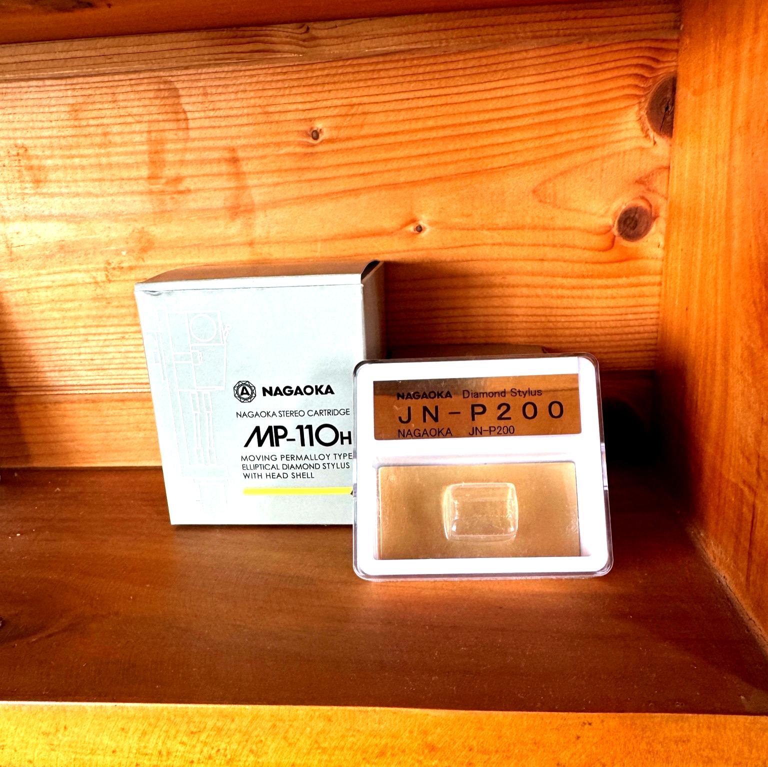 Nagaoka MP-110 cartridge with an upgraded stylus option