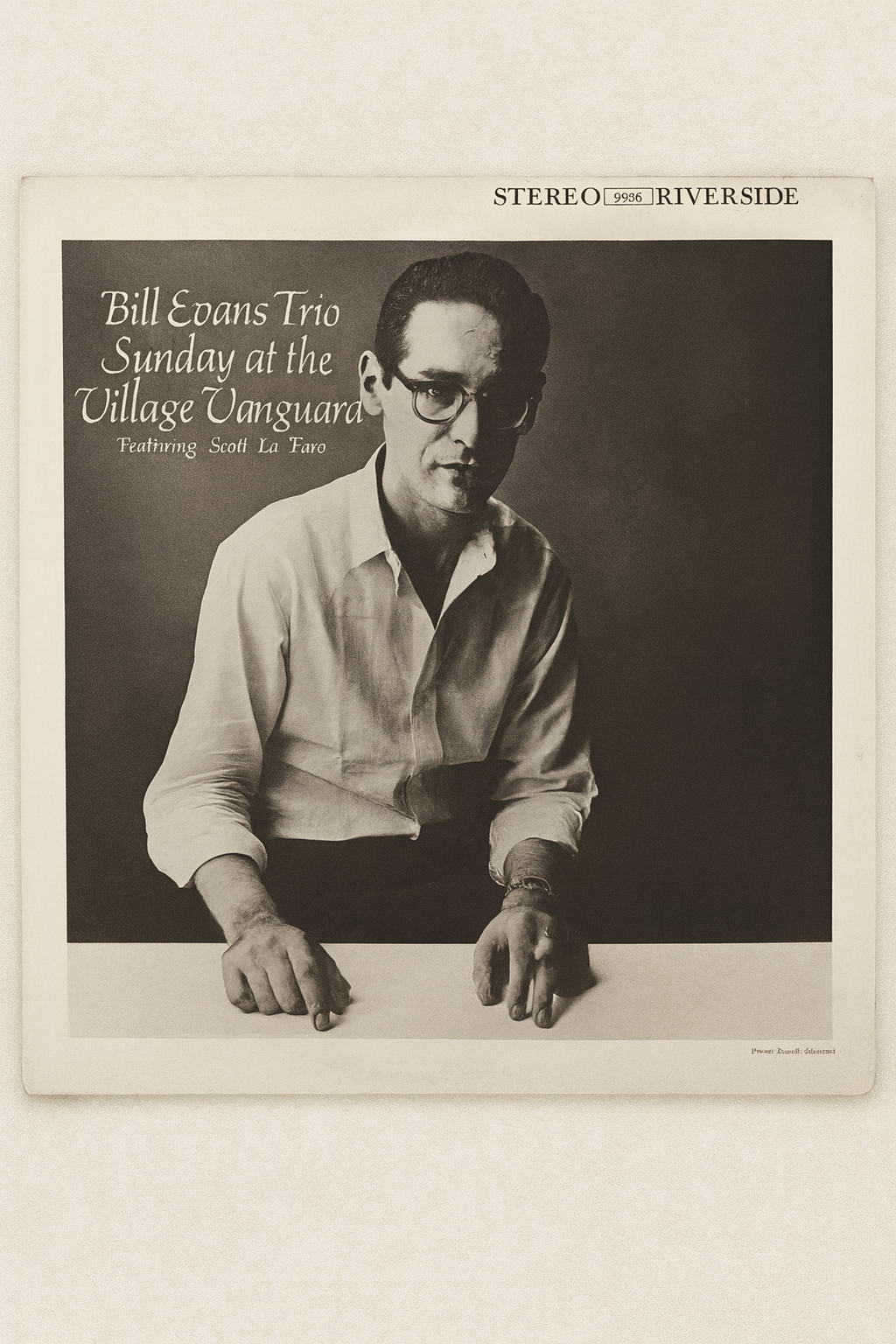 Bill Evans Trio—Sunday at the Village Vanguard sleeve